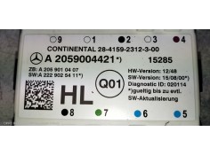 Recambio de modulo electronico para mercedes clase c (w205) lim. 2.1 cdi cat referencia OEM IAM A2059004421 A2059010407 A2229025 2