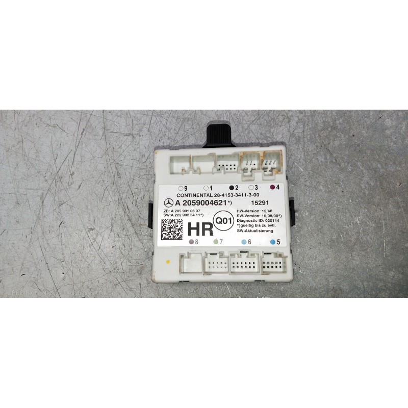 Recambio de modulo electronico para mercedes clase c (w205) lim. 2.1 cdi cat referencia OEM IAM A2059004621 A2059010607 A2229025