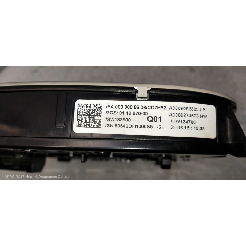 Recambio de luz interior para mercedes clase c (w205) lim. 2.1 cdi cat referencia OEM IAM A0009062305 A0008274623 3OS1011987005 