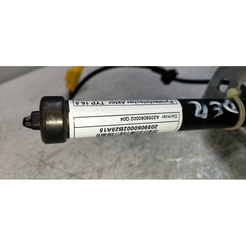 Recambio de airbag delantero derecho para mercedes clase c (w205) lim. 2.1 cdi cat referencia OEM IAM A2059060002  