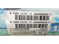Recambio de airbag cortina delantero derecho para mercedes clase c (w205) lim. 2.1 cdi cat referencia OEM IAM 2058600502   2