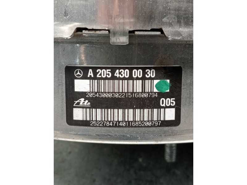 Recambio de servofreno para mercedes clase c (w205) lim. 2.1 cdi cat referencia OEM IAM A2054300030  