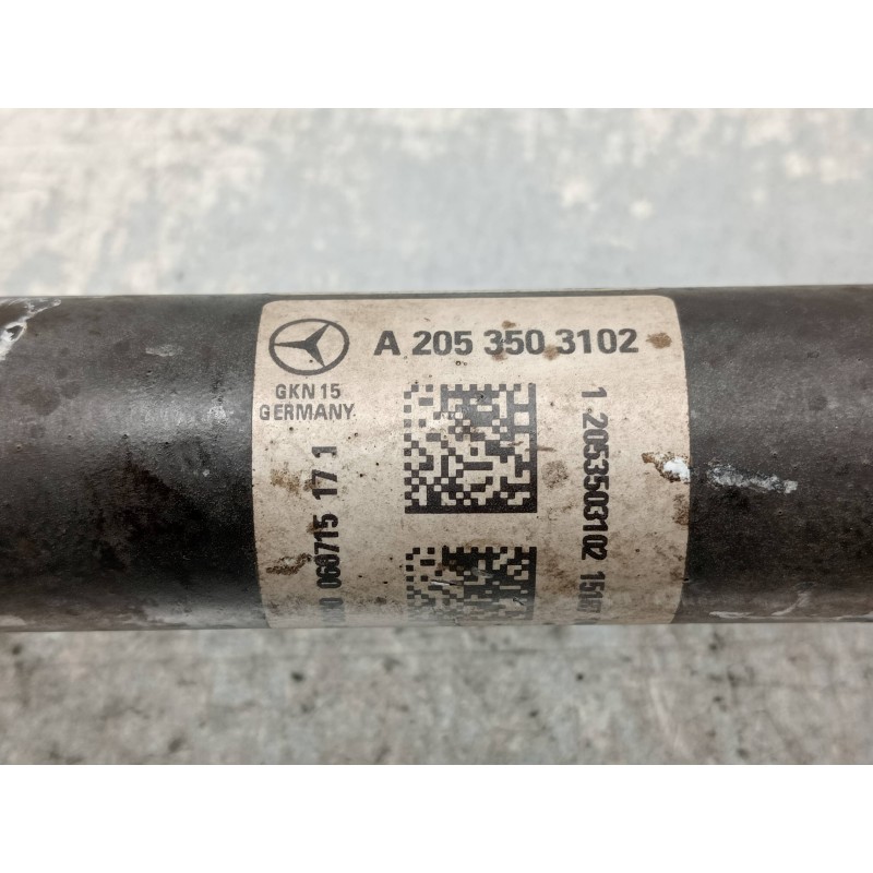 Recambio de transmision trasera derecha para mercedes clase c (w205) lim. 2.1 cdi cat referencia OEM IAM A2053503102  