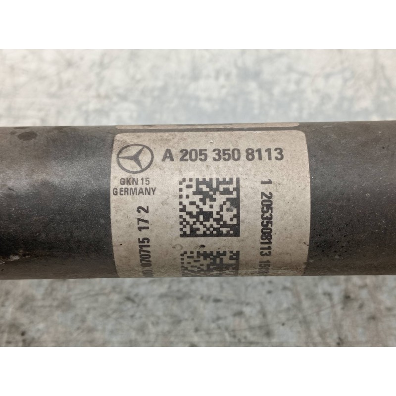 Recambio de transmision trasera izquierda para mercedes clase c (w205) lim. 2.1 cdi cat referencia OEM IAM A2053508113  