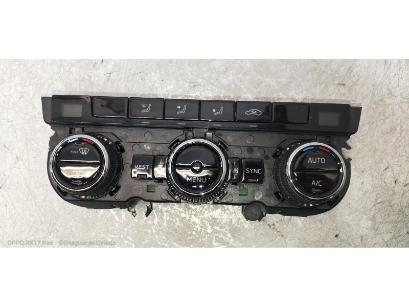 Recambio de mando calefaccion / aire acondicionado para skoda superb (3v3) active referencia OEM IAM 3V0907044CR  