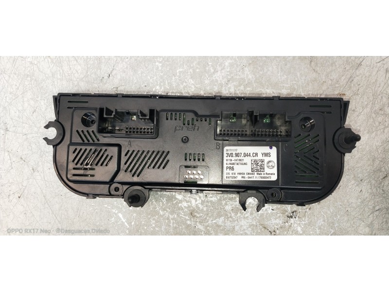 Recambio de mando calefaccion / aire acondicionado para skoda superb (3v3) active referencia OEM IAM 3V0907044CR  