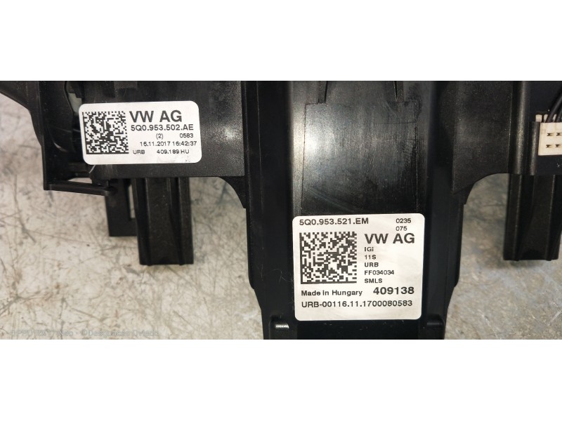 Recambio de mando luces para skoda superb (3v3) active referencia OEM IAM 5Q0953521EM 5Q0953502AE 