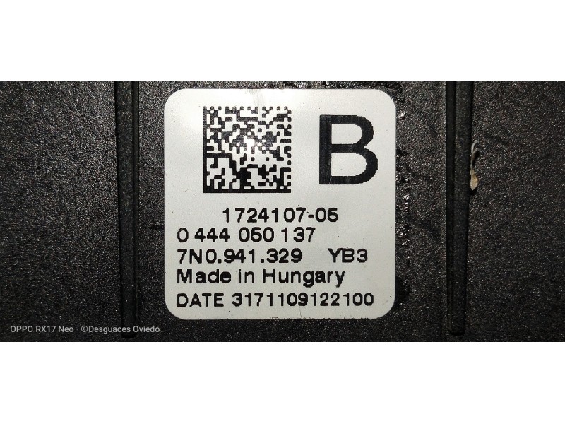 Recambio de modulo electronico para skoda superb (3v3) active referencia OEM IAM 7N0941329 0444060137 