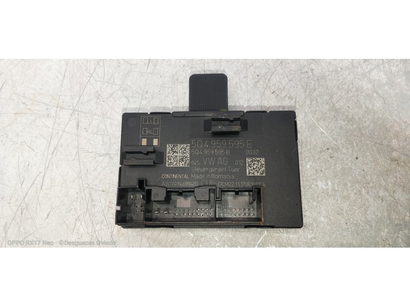 Recambio de modulo electronico para skoda superb (3v3) active referencia OEM IAM 5Q4959595E 5Q4959595B A2C7494690400 