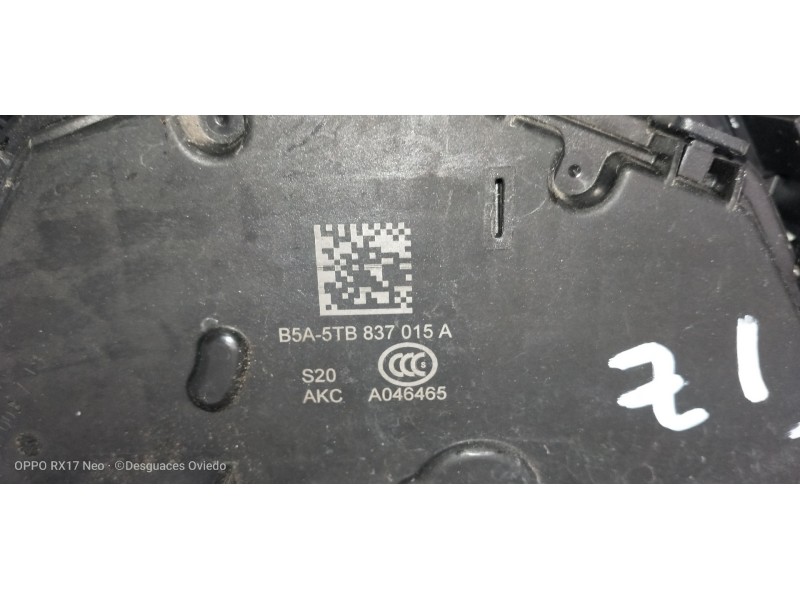 Recambio de motor cierre centralizado delantero izquierdo para skoda superb (3v3) active referencia OEM IAM 5TB837015A  