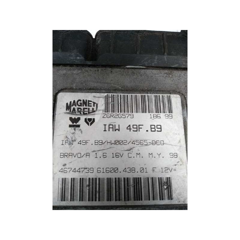 Recambio de centralita motor uce para fiat bravo (182) 1.6 bi-fuel cat (en funcionamiento por gas natural 68 kw) referencia OEM  Recambio de centralita motor uce para fiat bravo (182) 1.6 bi-fuel cat (en funcionamiento por gas natural 68 kw) referencia OEM
