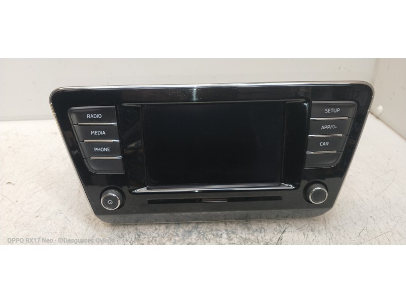 Recambio de sistema navegacion gps para skoda superb (3v3) active referencia OEM IAM 3V0035871C  