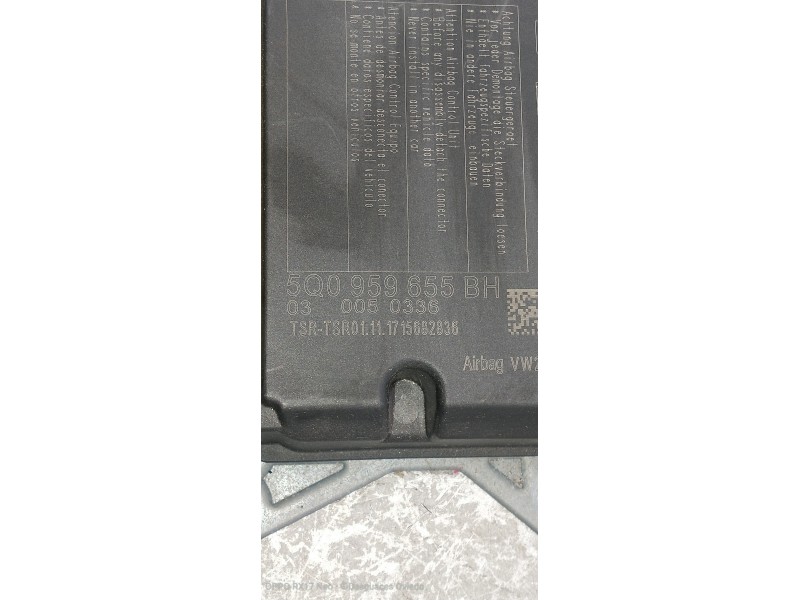 Recambio de centralita airbag para skoda superb (3v3) active referencia OEM IAM 5Q0959655BH A2C12701403 