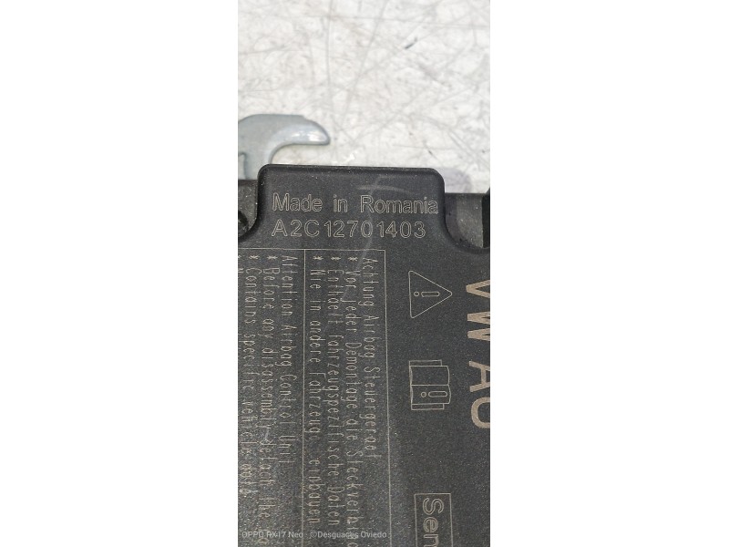 Recambio de centralita airbag para skoda superb (3v3) active referencia OEM IAM 5Q0959655BH A2C12701403 