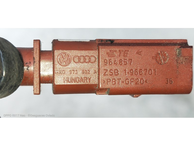 Recambio de sensor para skoda superb (3v3) active referencia OEM IAM 6X0973802A  