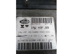 Recambio de centralita motor uce para fiat bravo (182) 1.6 bi-fuel cat (en funcionamiento por gas natural 68 kw) referencia OEM  2