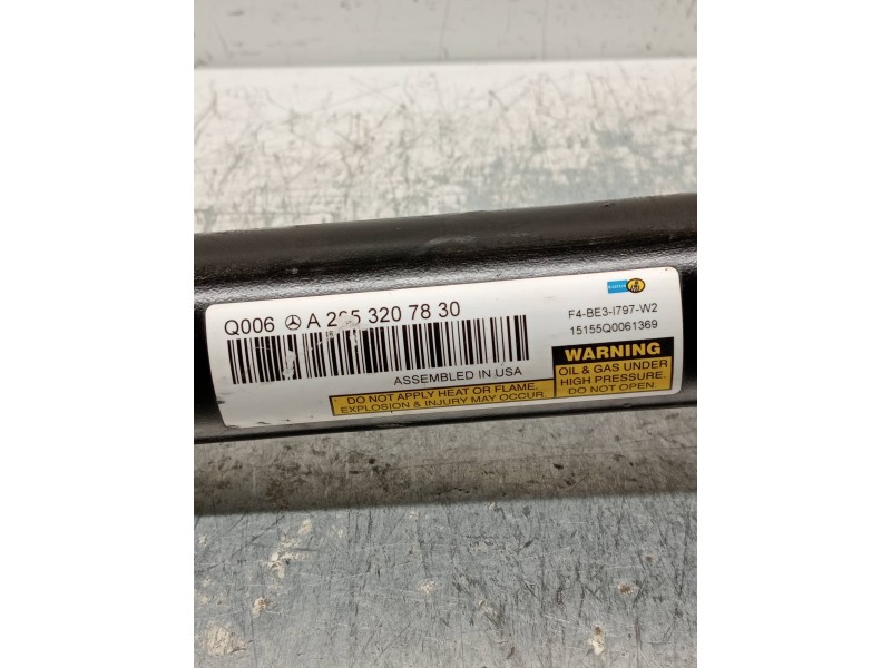 Recambio de amortiguador trasero derecho para mercedes clase c (w205) lim. 2.1 cdi cat referencia OEM IAM A2053207830  