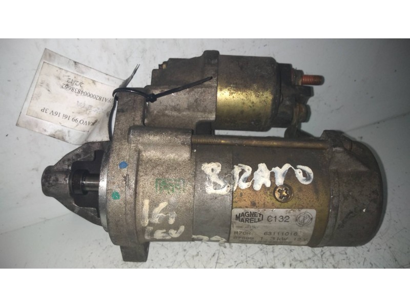 Recambio de motor arranque para fiat bravo (182) 1.6 bi-fuel cat (en funcionamiento por gas natural 68 kw) referencia OEM IAM C1