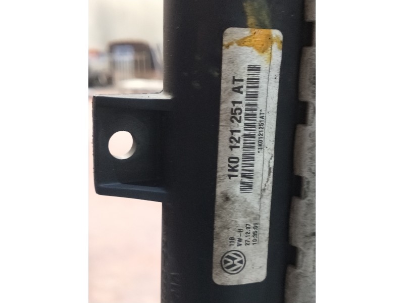 Recambio de radiador agua para seat altea xl (5p5) sport-up referencia OEM IAM 1K0121251AT  