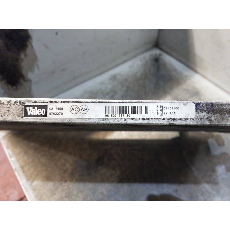 Recambio de condensador / radiador aire acondicionado para citroen c5 berlina sx (e) referencia OEM IAM 9652775780  