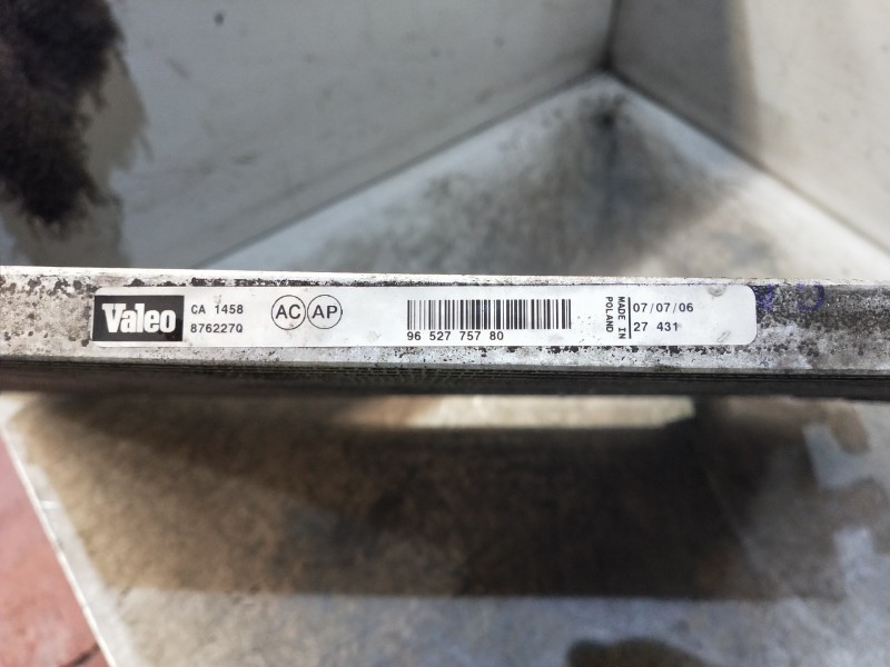 Recambio de condensador / radiador aire acondicionado para citroen c5 berlina sx (e) referencia OEM IAM 9652775780  