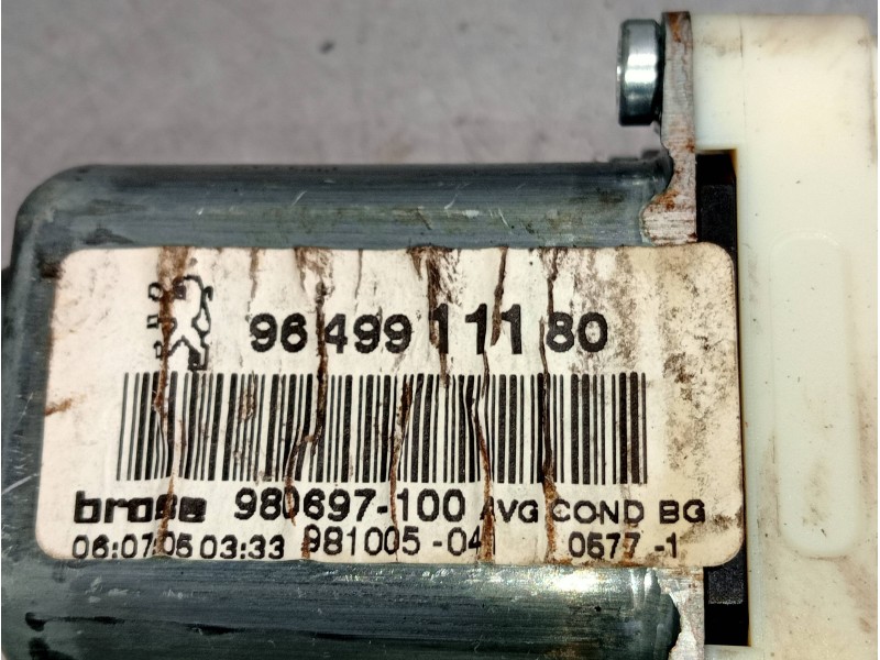 Recambio de elevalunas delantero izquierdo para peugeot 307 break/sw (s2) 1.6 16v cat referencia OEM IAM 9649911180 980697100 5P