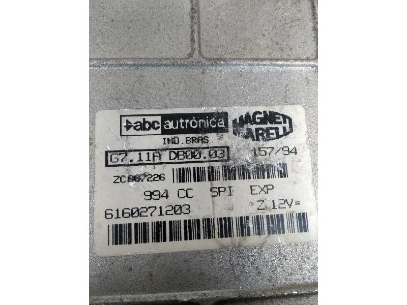 Recambio de centralita motor uce para fiat uno (146) referencia OEM IAM G711ADB0003 6160271203  Recambio de centralita motor uce para fiat uno (146) referencia OEM IAM G711ADB0003 6160271203