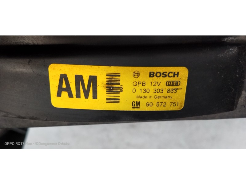 Recambio de electroventilador para opel astra g berlina comfort referencia OEM IAM 0130303833 90572751 0130303245 90570739 