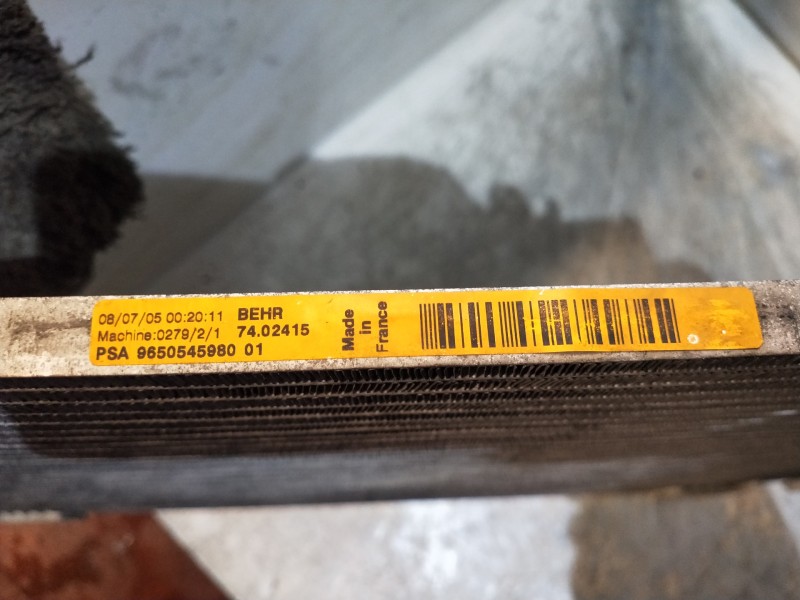 Recambio de condensador / radiador aire acondicionado para peugeot 307 break/sw (s2) 1.6 16v cat referencia OEM IAM 965054598001
