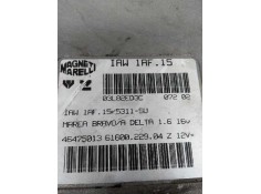 Recambio de centralita motor uce para fiat bravo (182) 1.6 bi-fuel cat (en funcionamiento por gas natural 68 kw) referencia OEM  2