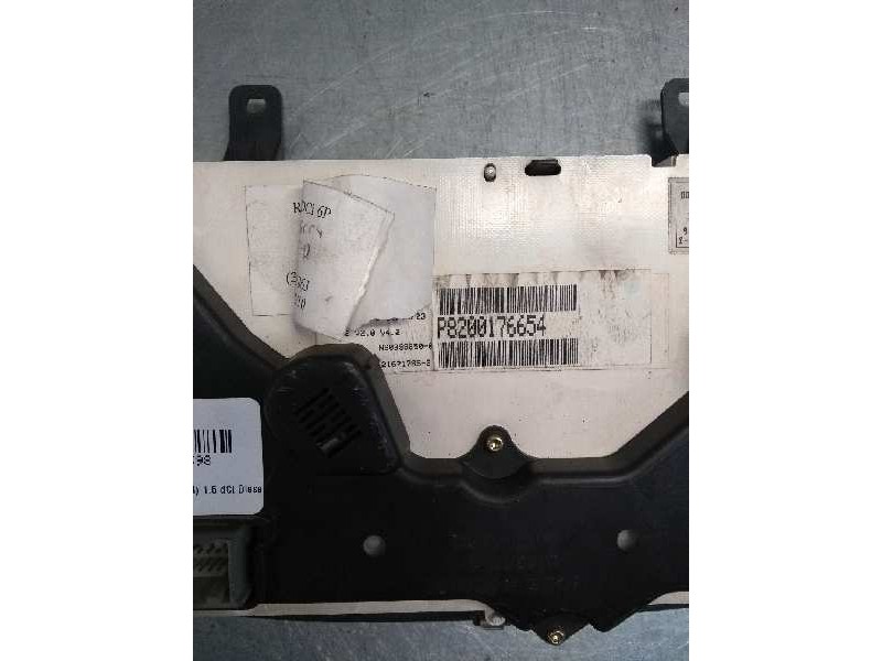 Recambio de cuadro instrumentos para renault kangoo (f/kc0) 1.5 dci diesel referencia OEM IAM P8200176654 NS03996500  Recambio de cuadro instrumentos para renault kangoo (f/kc0) 1.5 dci diesel referencia OEM IAM P8200176654 NS03996500