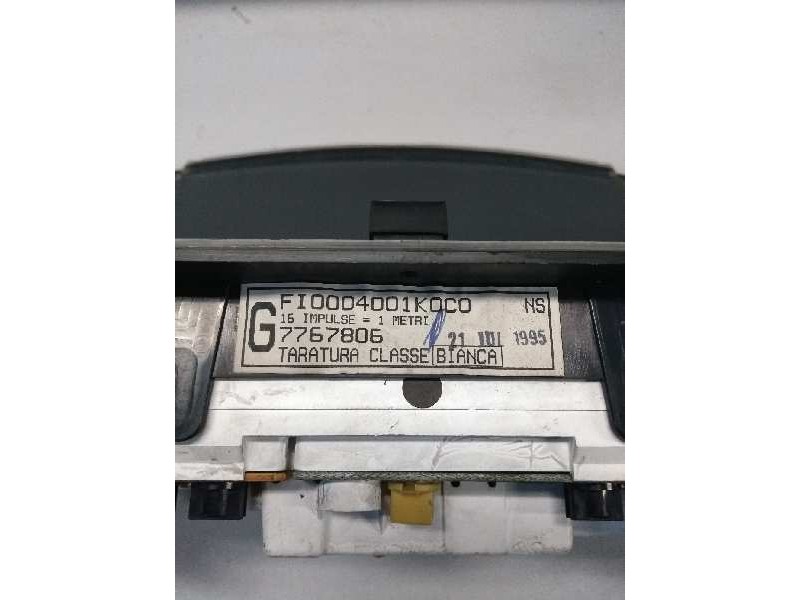 Recambio de cuadro instrumentos para fiat brava (182) 1.6 bi-fuel cat (en funcionamiento por gas natural 68 kw) referencia OEM I