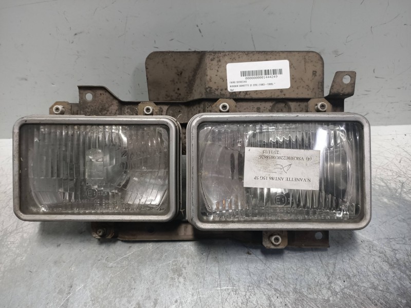 Recambio de faro derecho para nissan vanette (c 220) referencia OEM IAM   