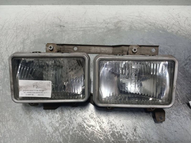 Recambio de faro izquierdo para nissan vanette (c 220) vanette furgoneta diesel referencia OEM IAM   
