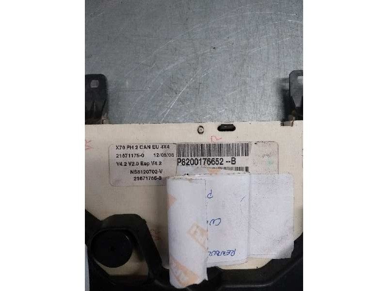 Recambio de cuadro instrumentos para renault kangoo (f/kc0) 1.9 dci diesel cat referencia OEM IAM P8200176652B NS8120702V 