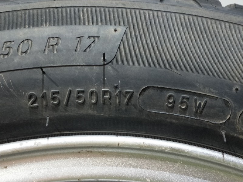 Recambio de juego llantas para volvo v60 kombi momentum referencia OEM IAM   215/50/17