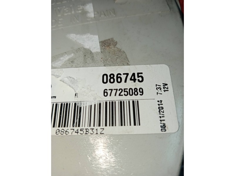 Recambio de piloto delantero izquierdo para volkswagen lt caja abierta (mod. 1997) referencia OEM IAM 67725089  