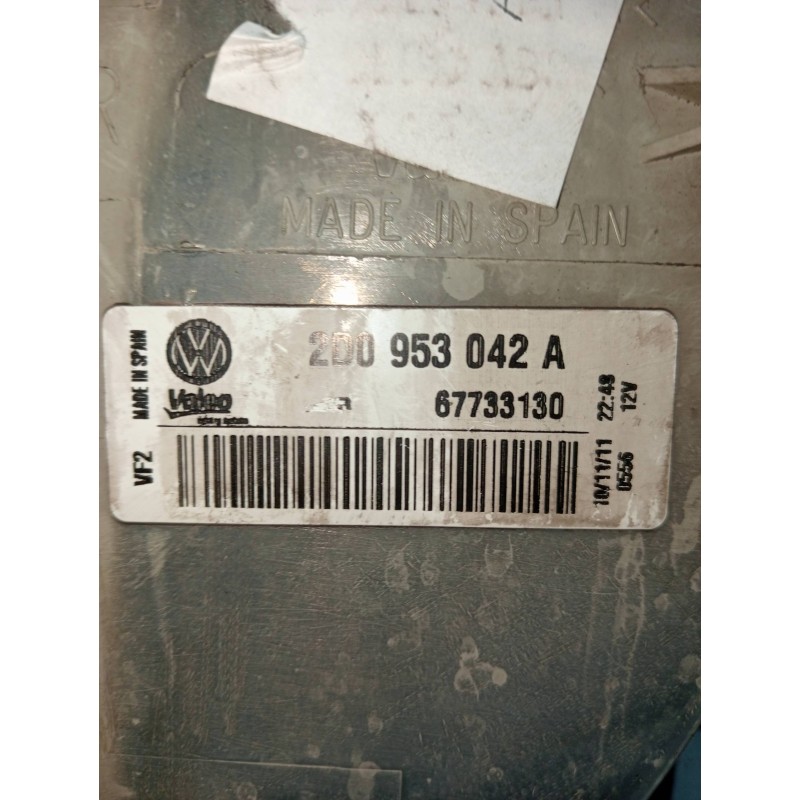 Recambio de piloto delantero derecho para volkswagen lt caja cerrada / combi (mod. 1997) 2.5 tdi referencia OEM IAM 2D0945042A  