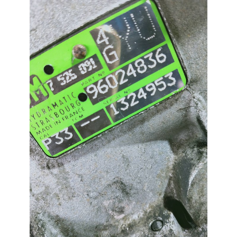 Recambio de caja cambios para bmw serie 3 berlina (e46) 320d referencia OEM IAM 4GYU7525091 96024836 P33 1324953 AUTOMATICO