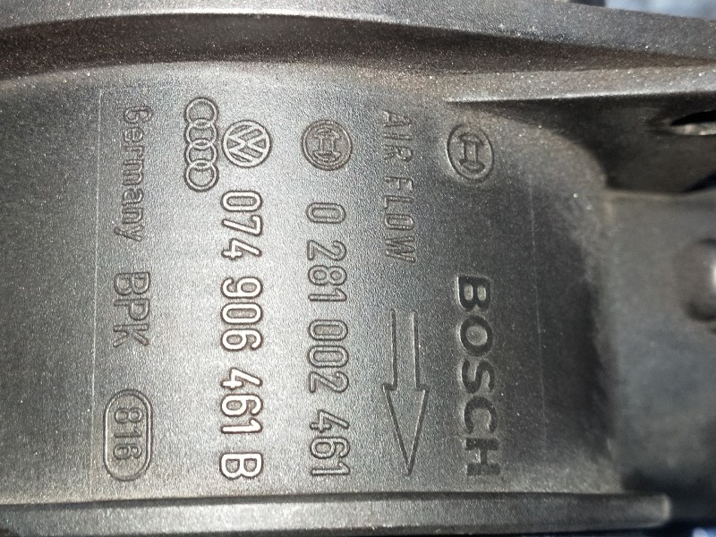 Recambio de caudalimetro para skoda superb (3u4) classic referencia OEM IAM 0281002461 074906461B 