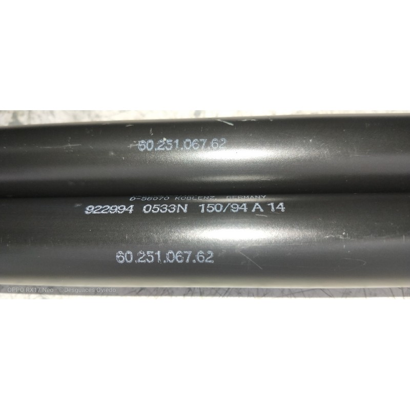 Recambio de amortiguadores maletero / porton para renault espace (j63) 2.1 td helios referencia OEM IAM 6025106762  