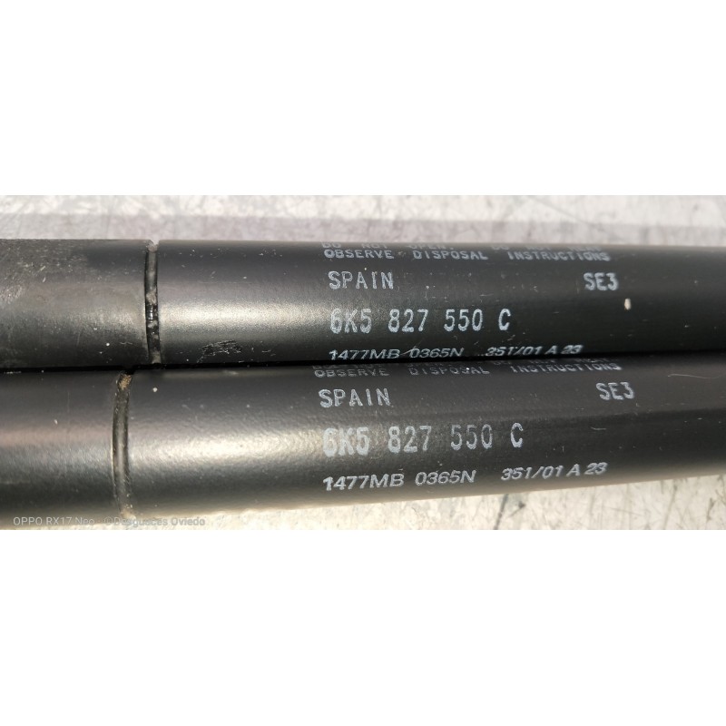 Recambio de amortiguadores maletero / porton para seat cordoba berlina (6k2) sport referencia OEM IAM 6K5827550C  