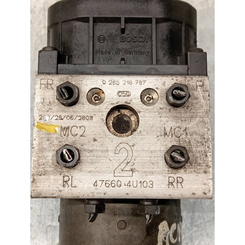 Recambio de abs para nissan almera tino (v10m) 2.2 dci diesel cat referencia OEM IAM 0265216787 476604U103 0273004505