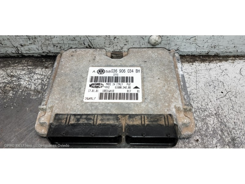 Recambio de centralita motor uce para volkswagen golf iv berlina (1j1) conceptline referencia OEM IAM 036906034BH 6160054208 