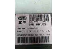 Recambio de centralita motor uce para fiat punto berlina (176) 1.2 cat referencia OEM IAM IAW16FE3 46545152 6160210602 2