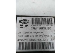 Recambio de centralita motor uce para fiat seicento (187) 0.9 cat referencia OEM IAM IAW16FMEC 46534751 6160209502 2