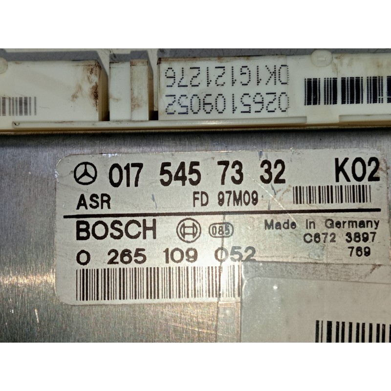 Recambio de centralita asr para mercedes clase c (w202) berlina 250 td (202.128) referencia OEM IAM 0175457332 0265109052 