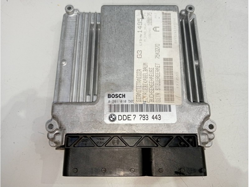 Recambio de centralita motor uce para bmw serie 3 berlina (e46) 320d referencia OEM IAM DDE7793443 0281010565 