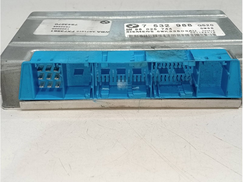 Recambio de centralita cambio automatico para bmw serie 3 berlina (e46) 320d referencia OEM IAM 7532988 96025744 5WK33503AU