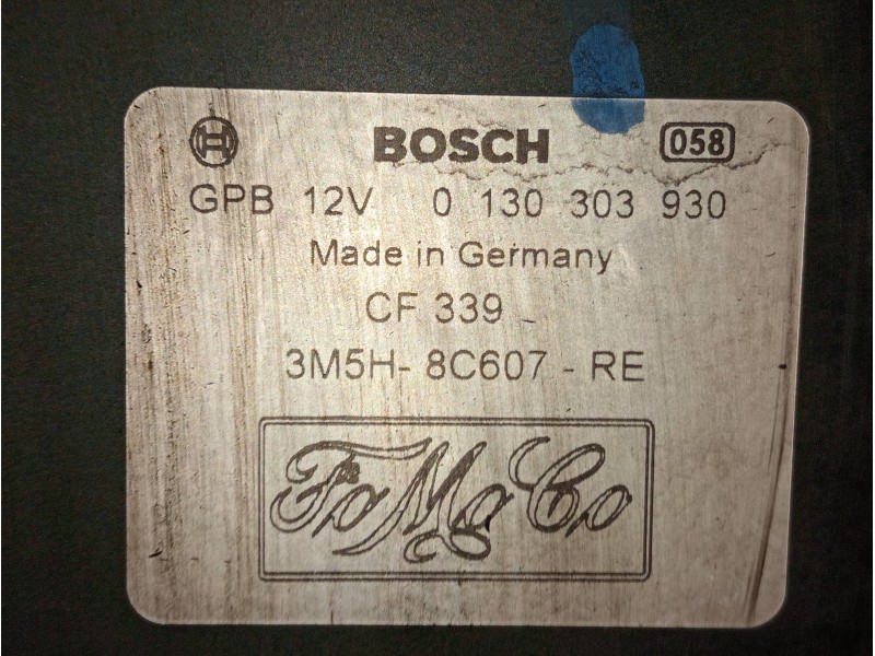 Recambio de electroventilador para ford focus berlina (cap) referencia OEM IAM 3M5H8C607RE 0130303903 